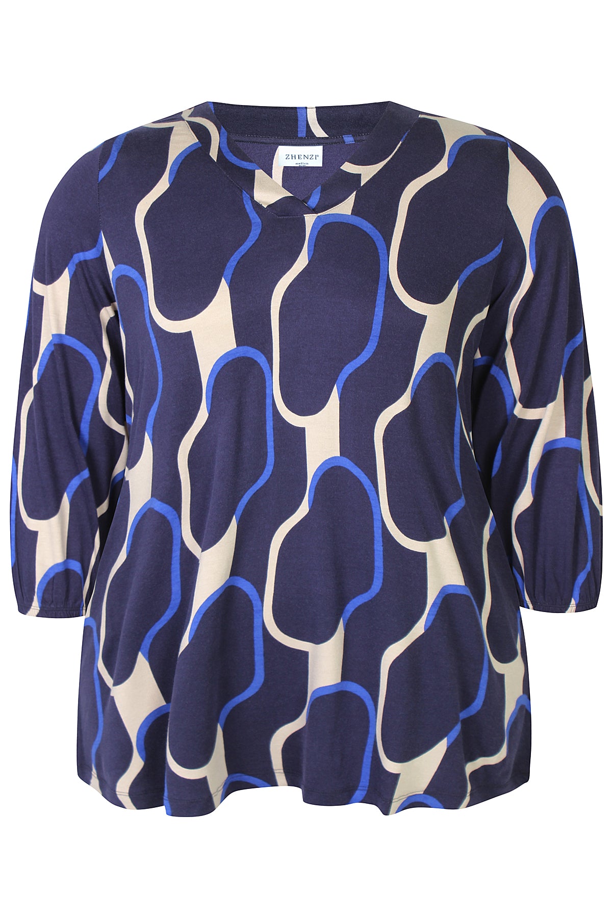 Zhenzi - Sylva 1432 - Blouse Cobalt blue