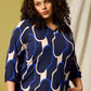 Zhenzi - Sylva 1432 - Blouse Cobalt blue