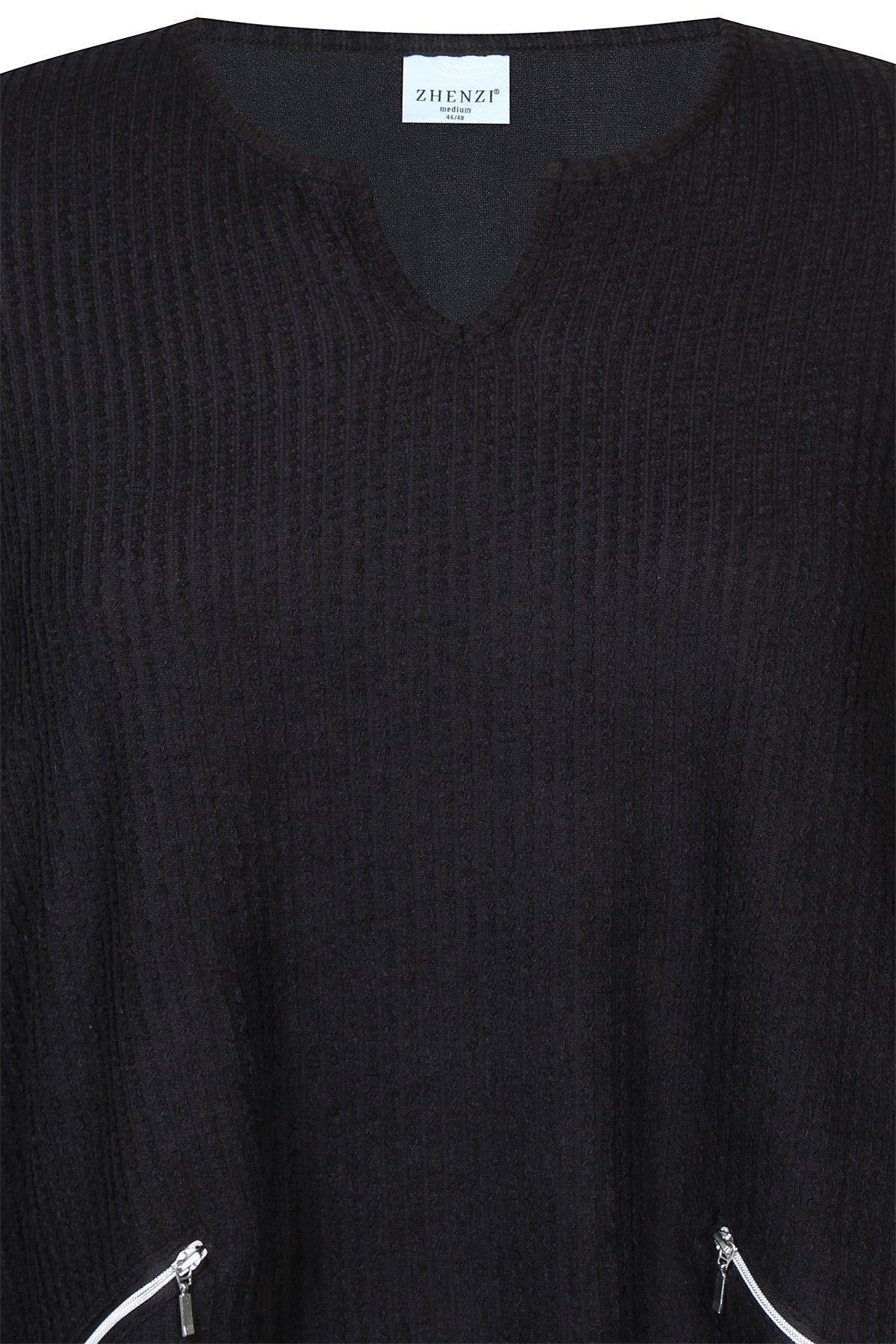 Zhenzi -Kathy 1439 - Tunic L/S Black
