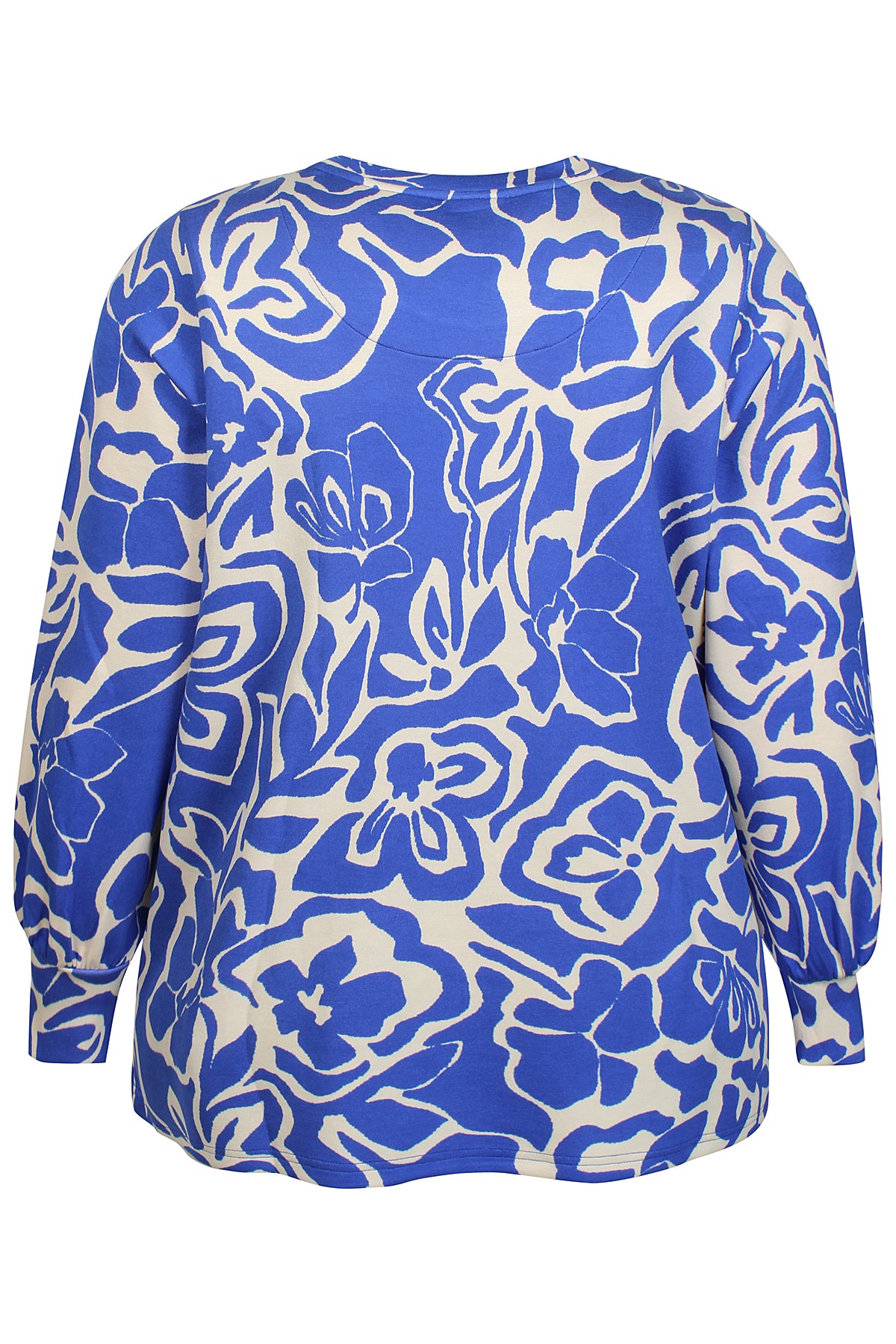 Zh-Kayla 1444-Pullover L/S Cobalt blue