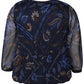 Zh-Keara 1446-Blouse L/S Navy