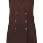 Zhenzi - Laila 1471 - Dress Chokolade