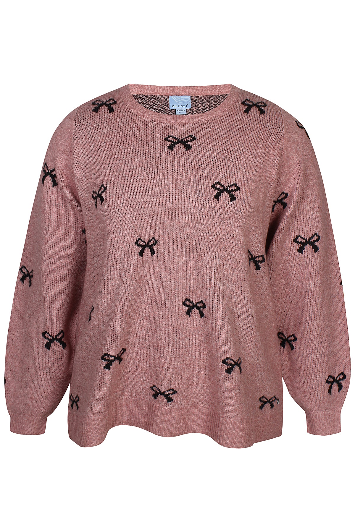 Zhenzi -Elga 1498-Pullover L/S Old rose