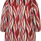 Zh-Sylva 1511-Blouse 3/4 Dark Maroon