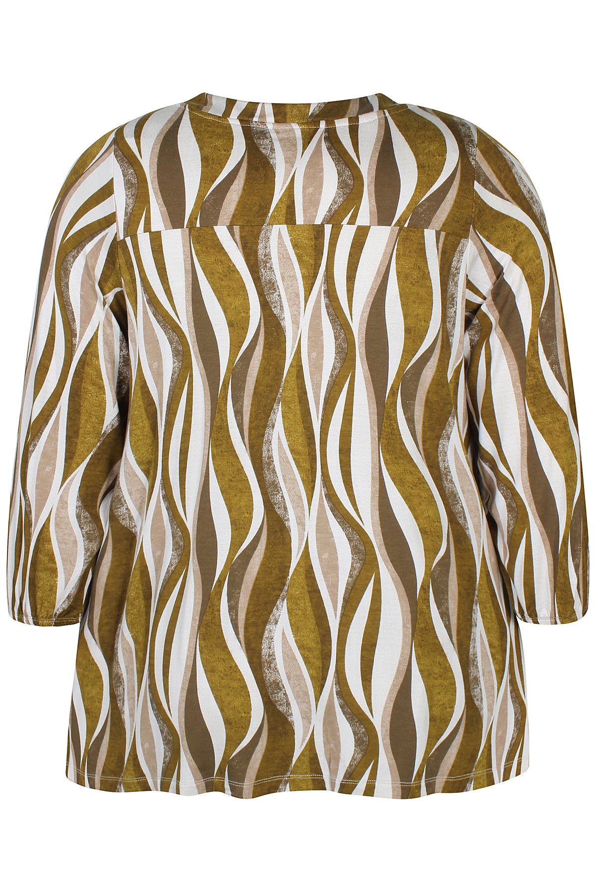 Zh-Sylva 1511-Blouse 3/4 Dark olive