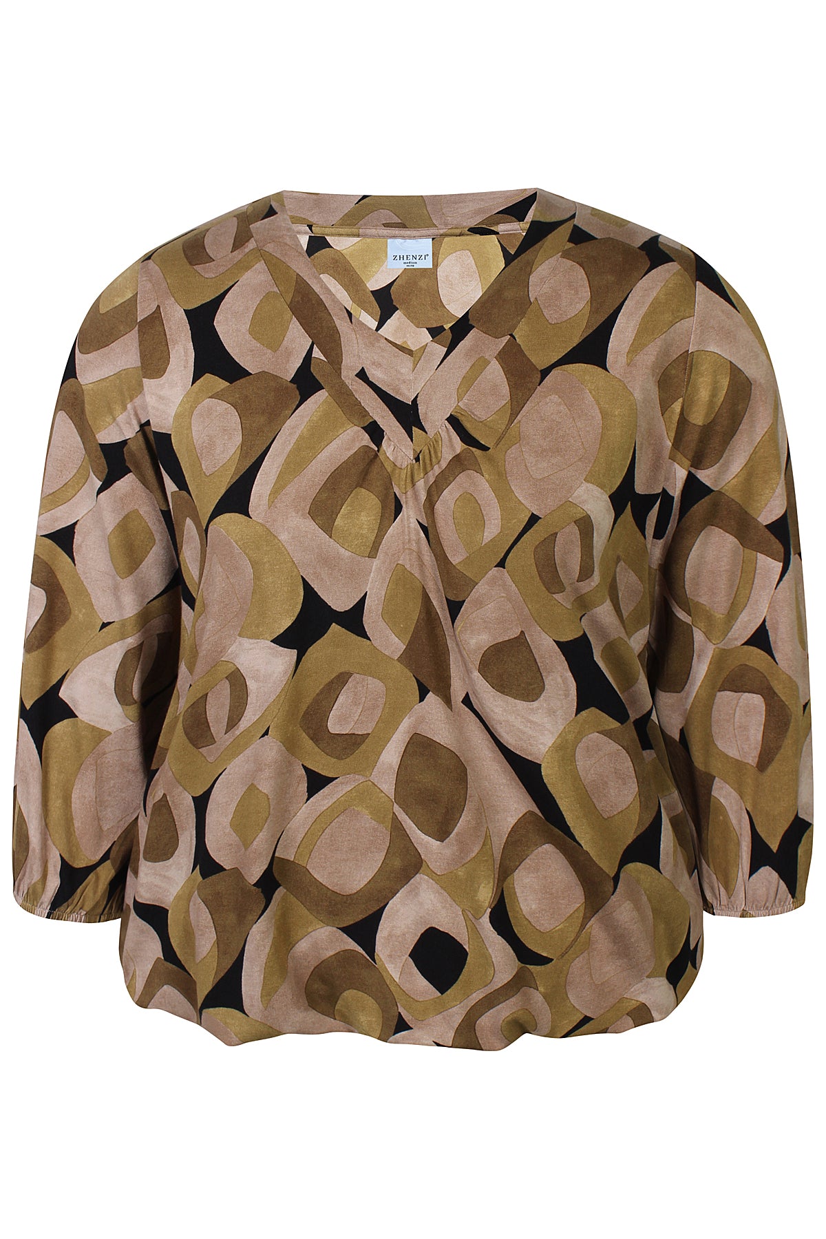 Zh-Lexie 1514 Blouse Dark olive