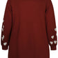 Zhenzi -Mya 1518-Tunic L/S Dark Maroon