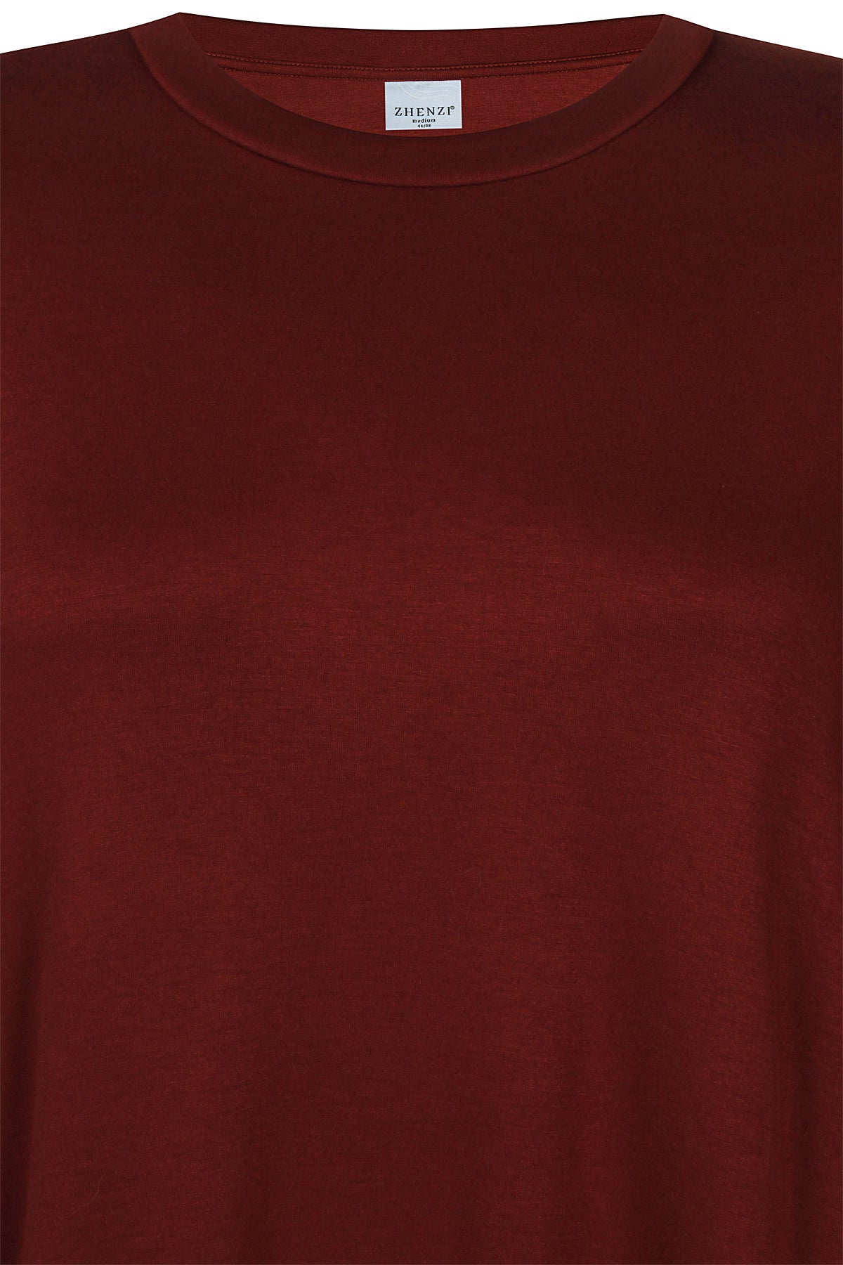Zhenzi -Mya 1518-Tunic L/S Dark Maroon