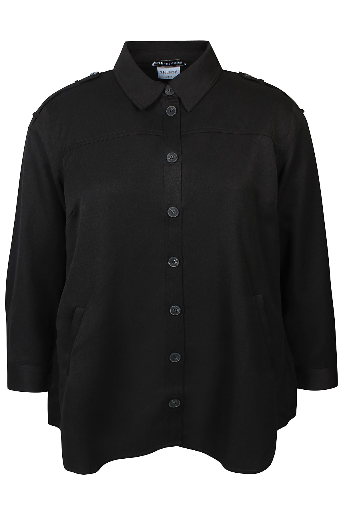 Zhenzi -Luica1548-Jacket L/S Black