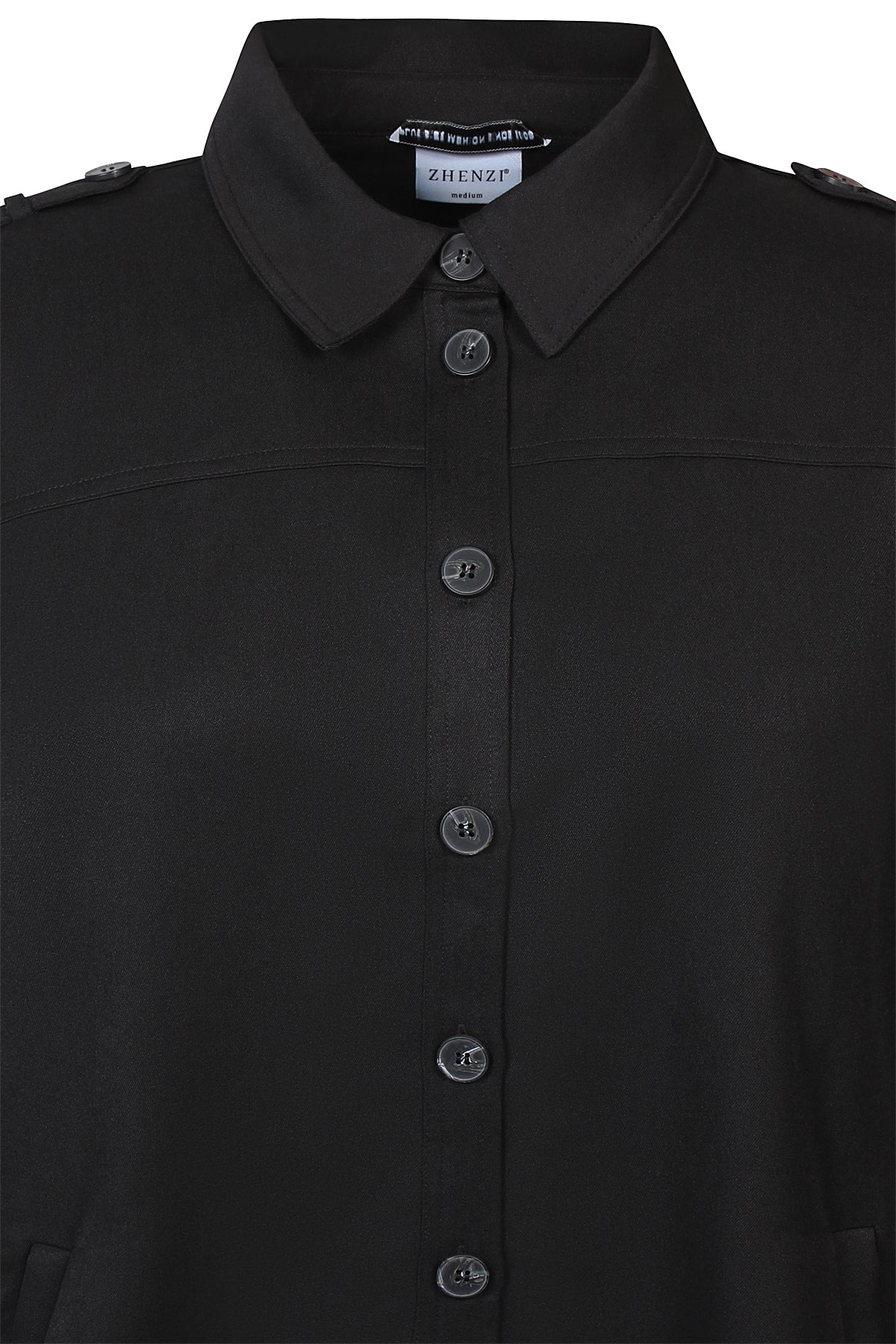 Zhenzi -Luica1548-Jacket L/S Black