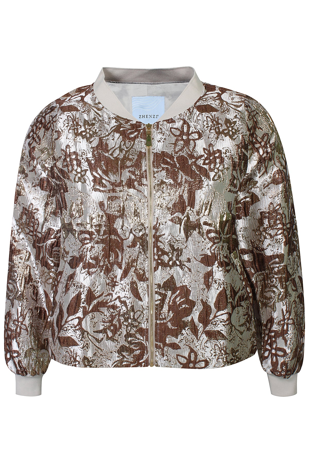Zh-Lyric 1556-Jacket L/S Chokolade