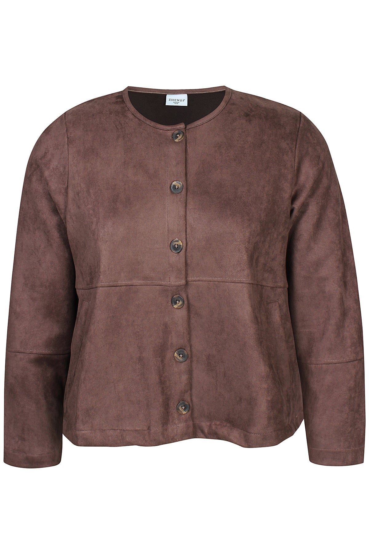Zhenzi - Faan 1557 - Jacket Chokolate