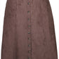 Zhenzi -Faan 1558-Skirt Chokolate