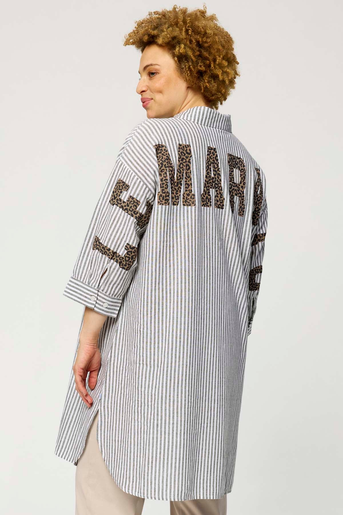 Zhenzi -Mabel 1569-Shirt3/4 Army Way
