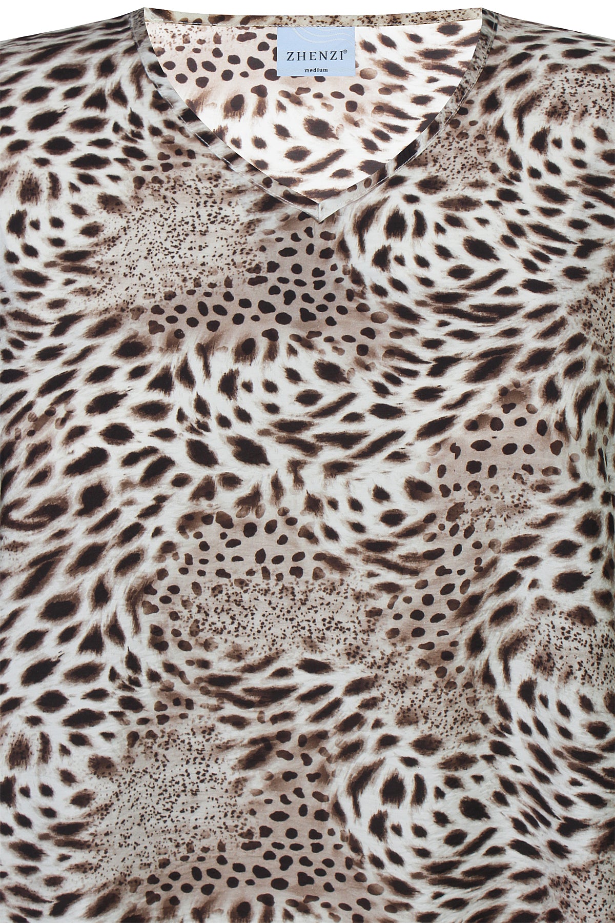 Zhenzi -Maida 1637-Dress Chokolade