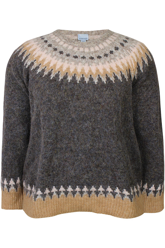 Zhenzi - Myrna 201719 Pullover Chokolate