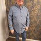 Chris Cayne overhemd blauwe cirkel