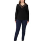 Ciso t-shirt zwart details kant
