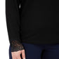 Ciso t-shirt zwart details kant