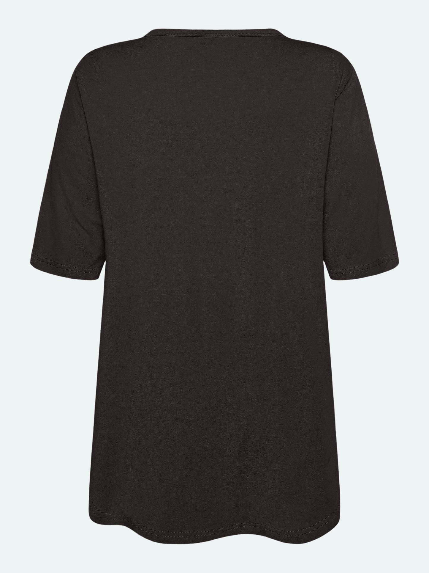 Ciso effen shirt zwart