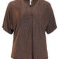 Ciso top copper lurex