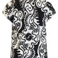Ciso blouse black mix