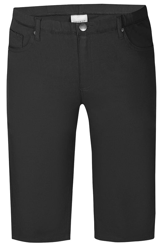 Zhenzi Twist 189 - Twist Fit Bengaline capri Black