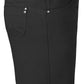 Zhenzi Twist 189 - Twist Fit Bengaline capri Black