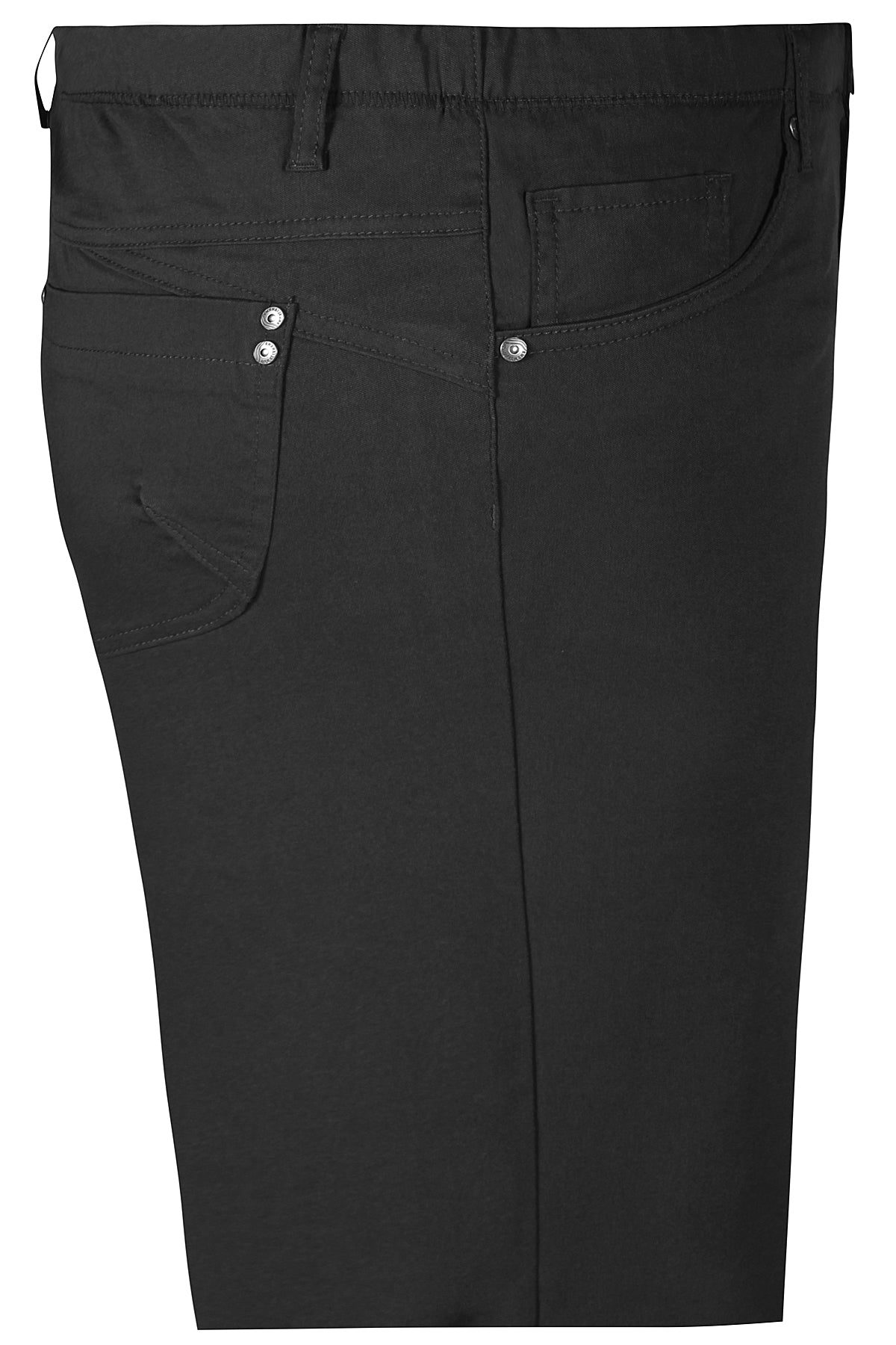 Zhenzi Twist 189 - Twist Fit Bengaline capri Black