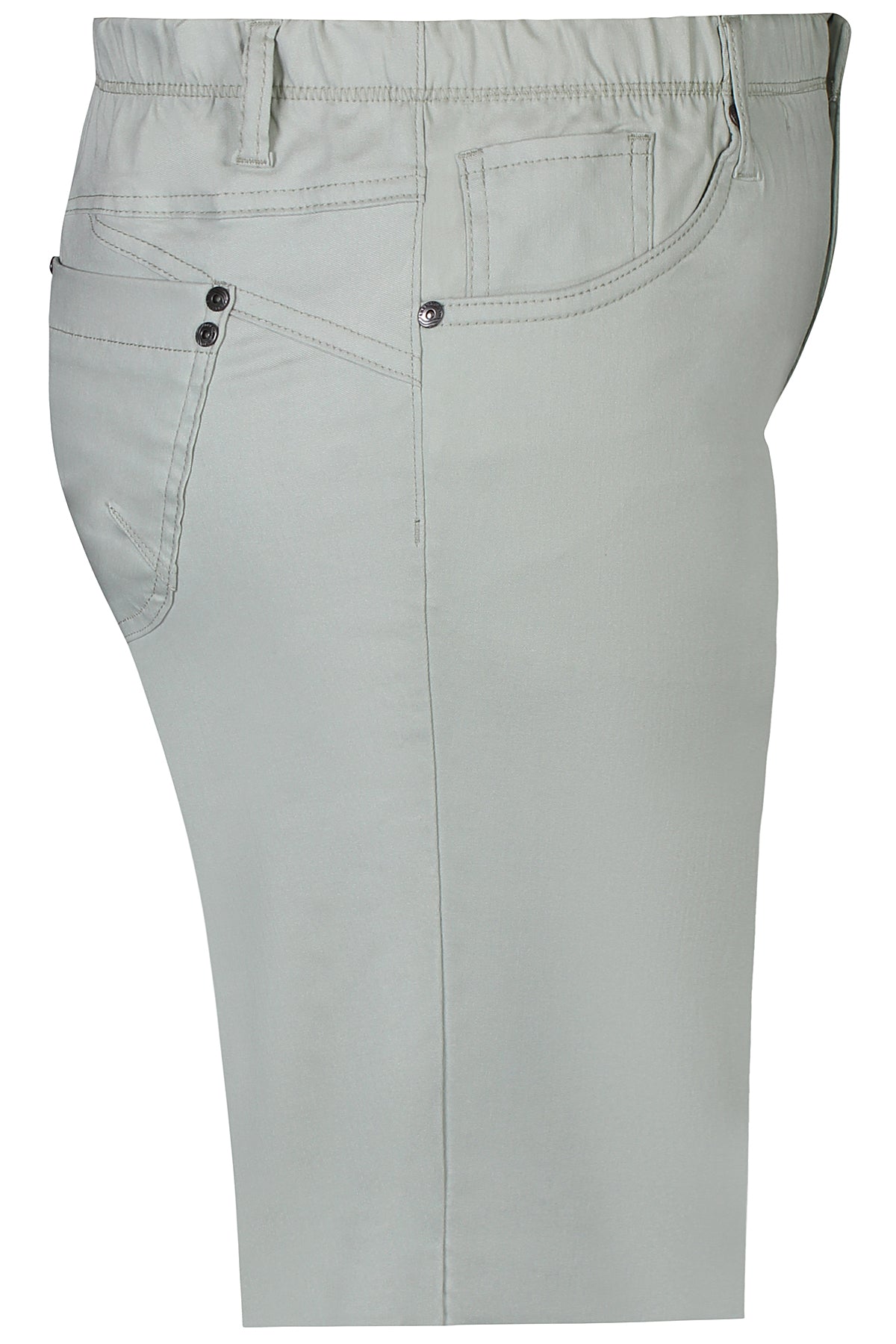 Zhenzi Twist 189 - Twist Fit Bengaline capri Sea Foam