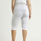 Zhenzi Twist 189 - Twist Fit Bengaline capri White