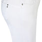 Zhenzi Twist 189 - Twist Fit Bengaline capri White
