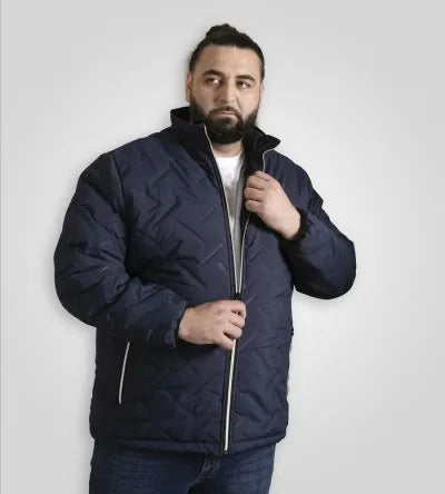 DUKE 555 GAINSBOROUGH JAS BLAUW BIG SIZE