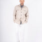 Pre-End Halton overshirt ultra light sand