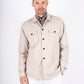 Pre-End Halton overshirt ultra light sand