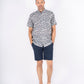 Pre-End Darin overhemd naval blue