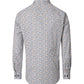 Casa Moda Kent Casual Fit overhemd beige print