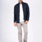 Pre-end PEalf sweat cardigan PLUS Dark Sapphire