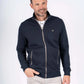 Pre-end PEalf sweat cardigan PLUS Dark Sapphire