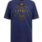 Duke 555 Burnley T-shirt Blauw Big Men Size