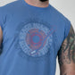 Duke 555 Reeves T-Shirt Mouwloos Blauw