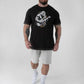 Duke MACFARLAN-D555 Gorilla Playing Guitar Printed Crew Neck T-shirt