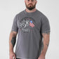 Duke JASPER-D555 Official Gas Monkey Printed Crew Neck T-Shirt