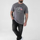 Duke JASPER-D555 Official Gas Monkey Printed Crew Neck T-Shirt