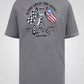 Duke JASPER-D555 Official Gas Monkey Printed Crew Neck T-Shirt