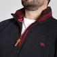 D555 Leicester- 1  Sweater Blauw Big Men Size