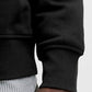 JJESOHO SWEAT QUARTER ZIP HN NOOS ZWART