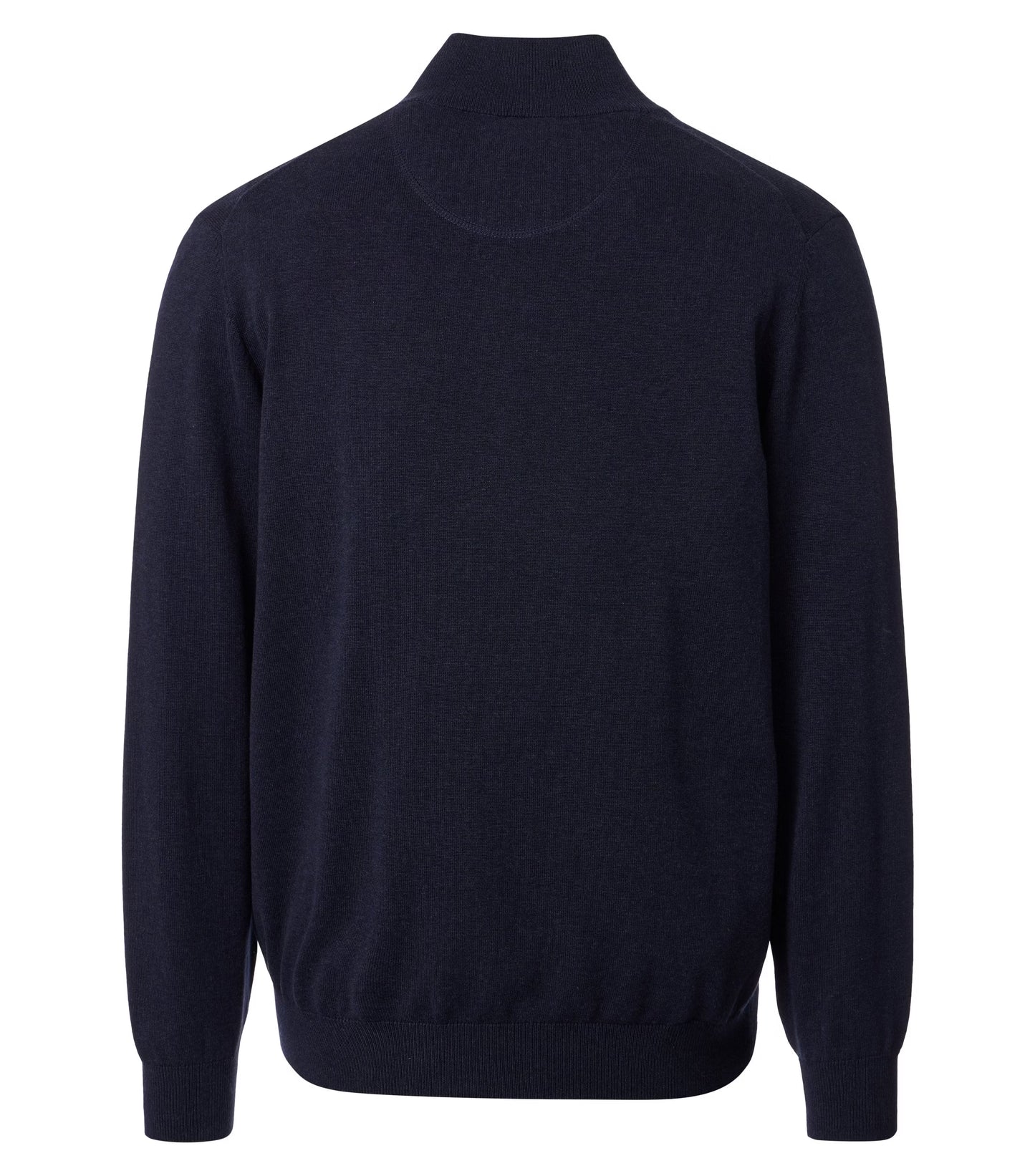 Casa Moda zip pullover troyer plain sky captain