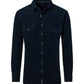 Casa Moda Hemdjacke Casual Fit blue
