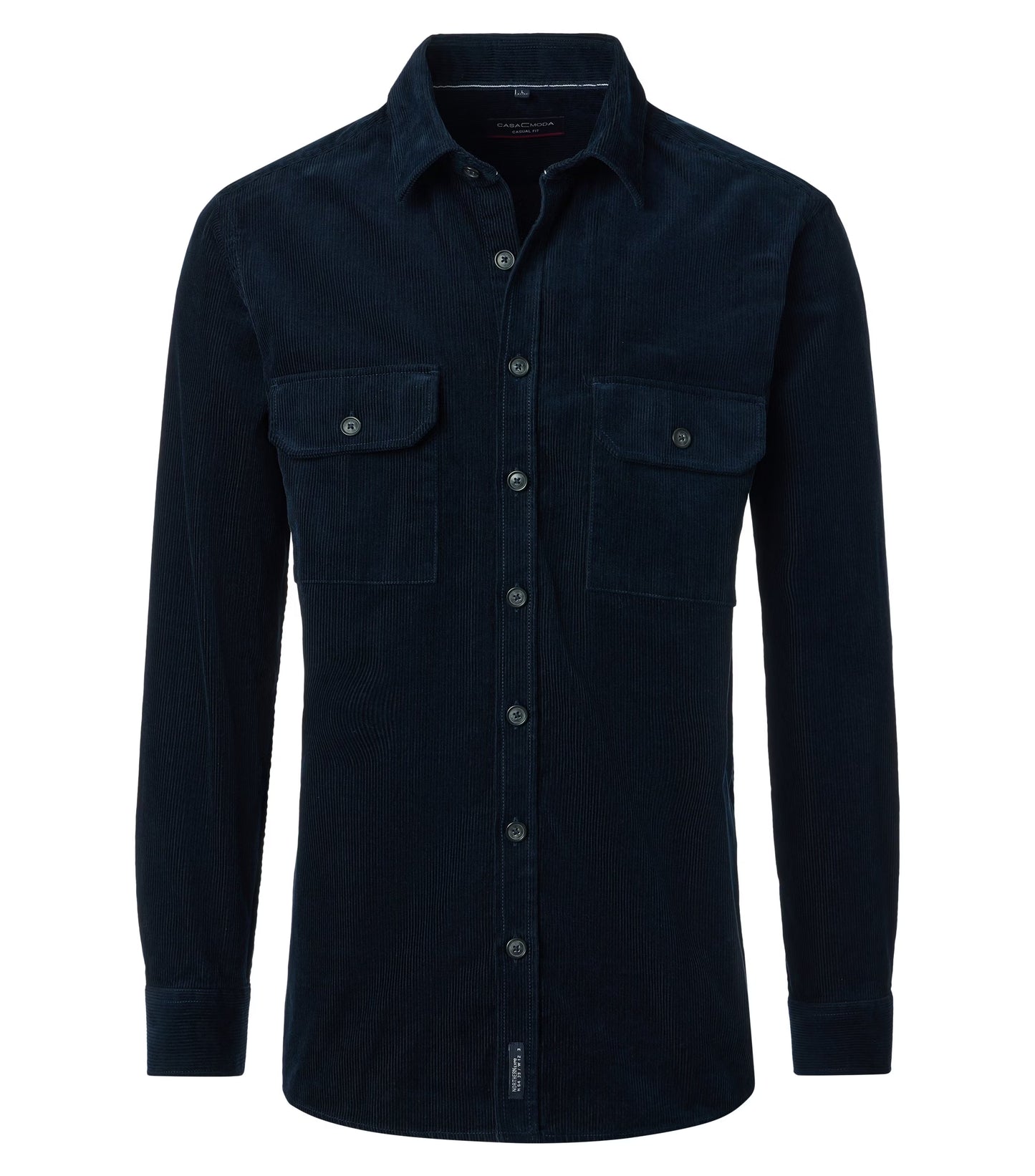 Casa Moda Hemdjacke Casual Fit blue